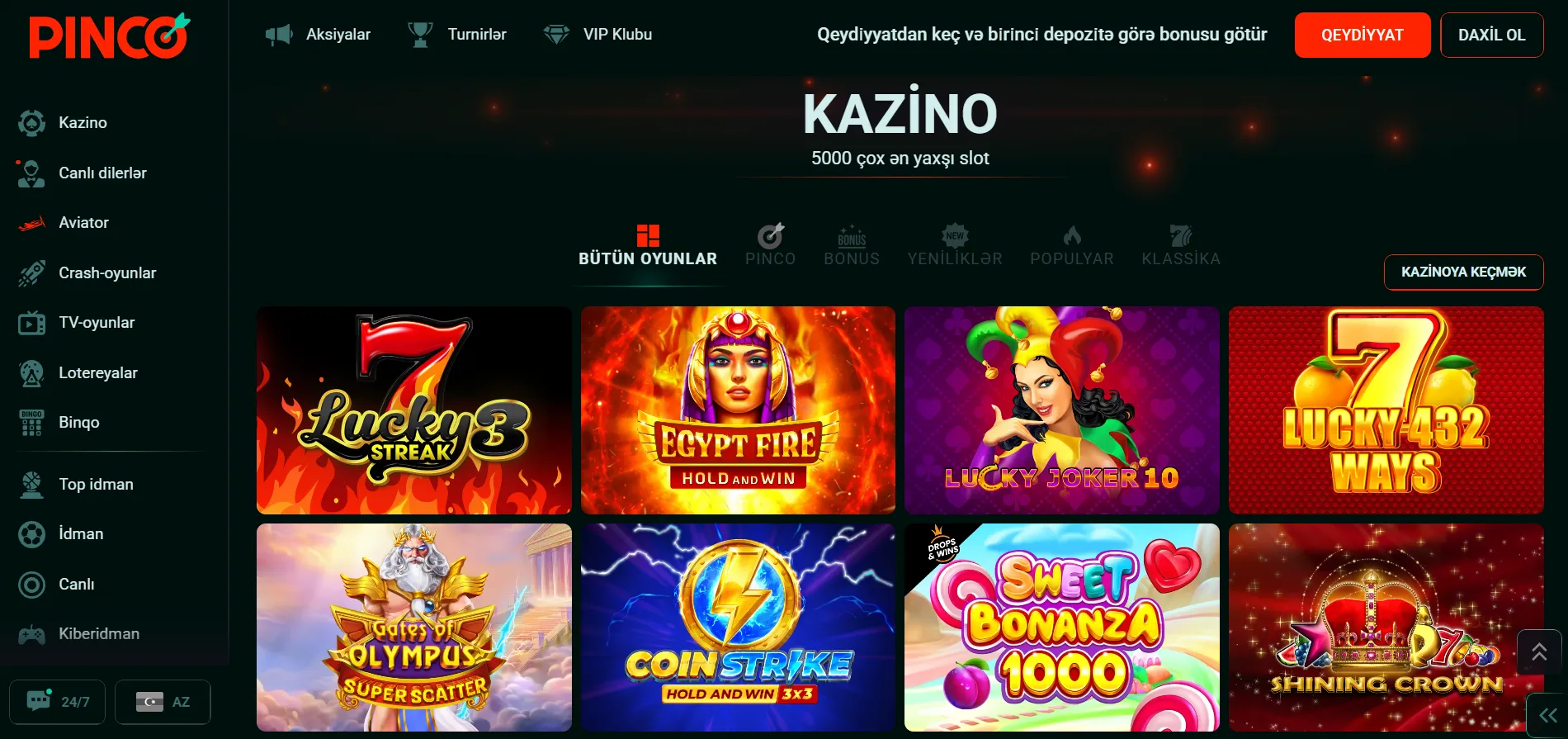 Real istifadəçilərin Pinco kazino rəyləri və təcrübələri: oyunçuların fikirləri və nəticələr Real istifadəçilərin Pinco kazino rəyləri və təcrübələri